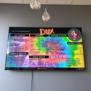 Dux Menu (2021)