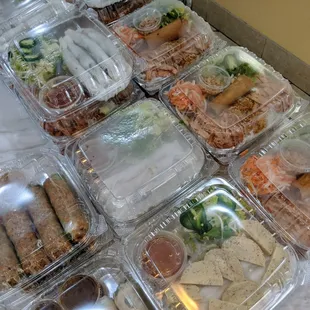 Various Pre-Packaged Foods