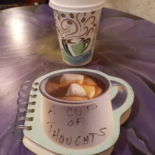 a cup of hot chocolate