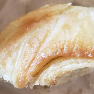 Beautiful golden exterior of the Cinnamon roll!