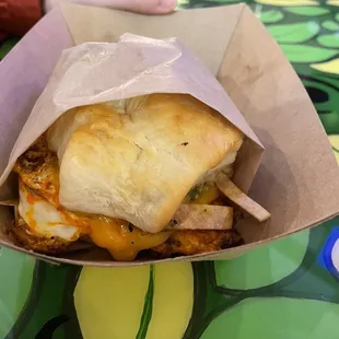 Huevos Rancheros Sandwich