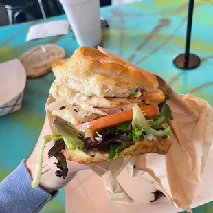 Basil Chicken Sandwich