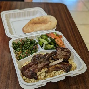 Lamb chops large, $24.99