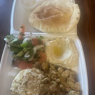 * Chicken Shawarma Pita