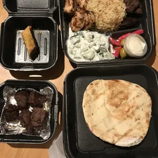  variety of food items