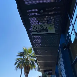 outside