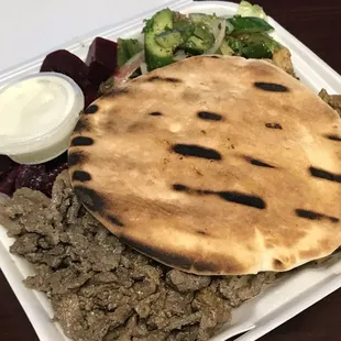 Beef Shawarma Plates