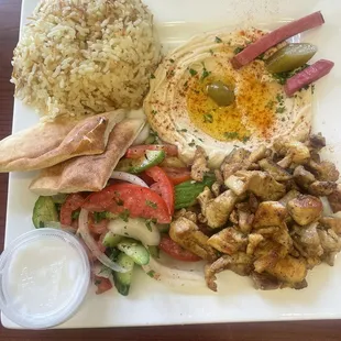 Chicken Shawarma Entree