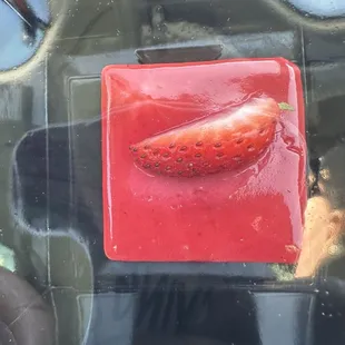 Strawberry! It's delicious