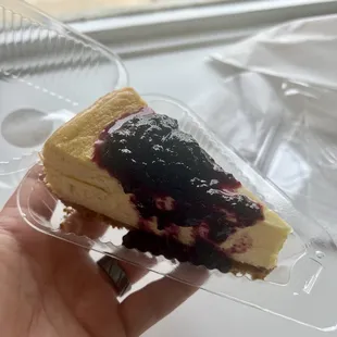 New York w/ Blueberry Ginger sauce.