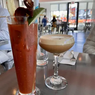 Bloody Mary And Espresso Martini