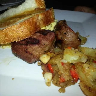 STEAK & EGGS OSCAR STYLE