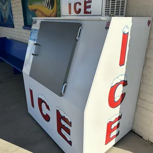 They sell ice too!