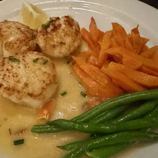 Sea Scallops Entree