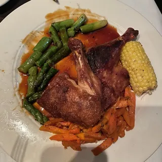 Bone in Duck (1/2) Entree