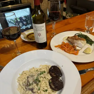 Fettucini With Mushrooms