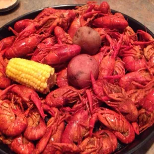 5lbs of super spicy Crawfish