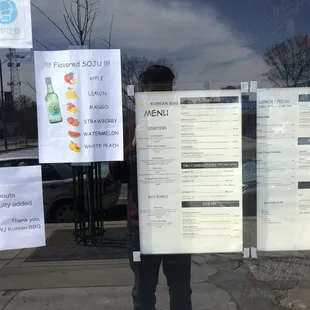 $16.50 for a bottle of soju when I went.