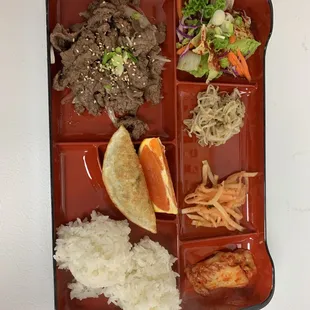 Beef Bulgogi Lunch Special
