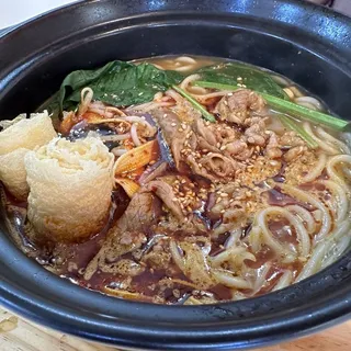 Hot & Spicy Beef Slice Rice Noodle (Spicy)