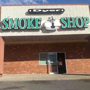 Our brand spanking new sign!