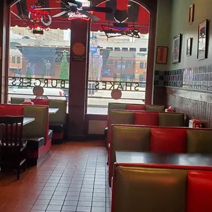 Interior of the restaurant