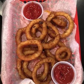 Basket Of Onion Rings