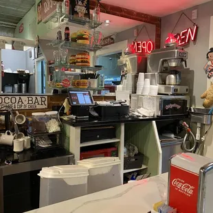 Counter area