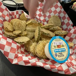 Homemade Fried Pickles