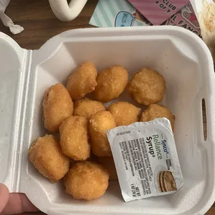 Corn nuggets!
