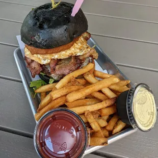 The Cowboy with fries