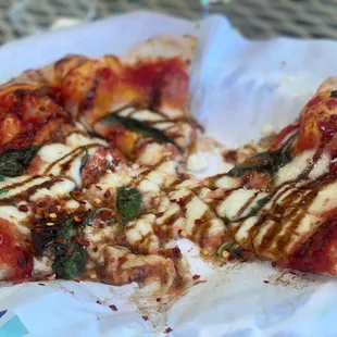 Margherita pizza--just ok:( $15 :(