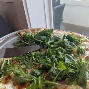 Arugula Prosciutto Pizza