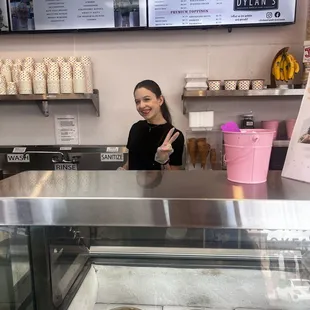 This very helpful server Kaylee always serves you with a big friendly smile :)
