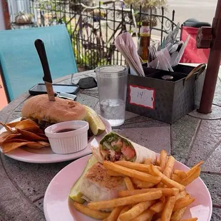 View from table outside