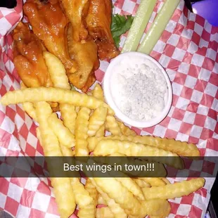 These are seriously the best wings in town. And excellent service always with a smile. Love this entire staff, especially Trina!
