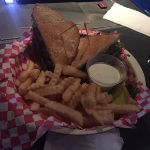 BLT with fries