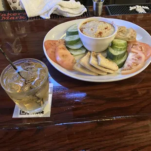 Jameson And Hummus Done Right
