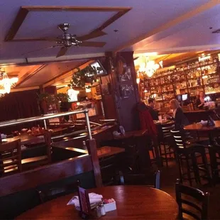 front bar area