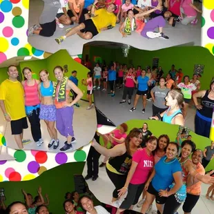 2nd annual Caribbean Night--- One of many theme zumba classes held throughout the year