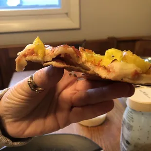 Big holes in the crust