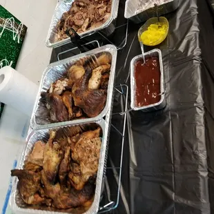 Dynamite BBQ is just that,  DYNAMITE! The chicken and brisket was exploding with that great smoked flavor, briusket very tender. Delicious!