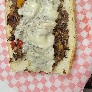 a pulled pork sandwich on a bun