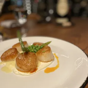 Scallop dinner