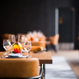 interior, sushi and sashimi