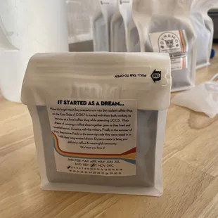 New packaging