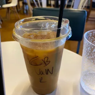 Cold Brew with 1 pump vanilla