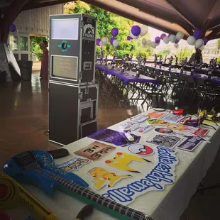 Dynamx Entertainment at a grad party. Our DJ and Photo Booth package catering to all of Oahu.