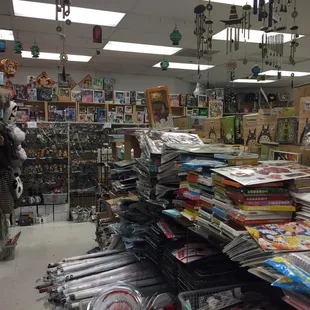 One of the jam-packed aisles!