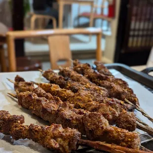 Skewers (lamb and beef)